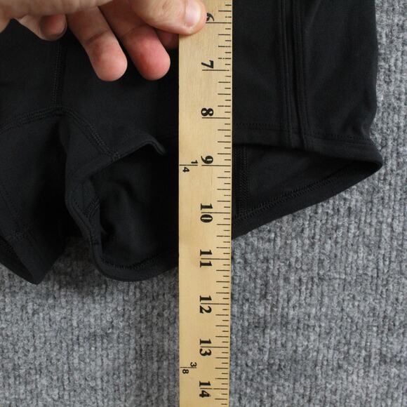 Lululemon Shorts Womens 4 Simply Bare Shorts 2 High Rise Black Yoga Running - Picture 13 of 14